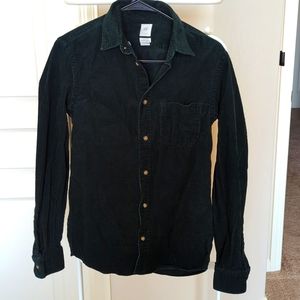 H&M corduroy button down top